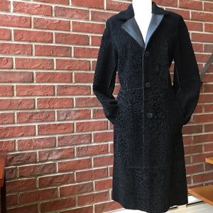 •ARTICO REVERSIBLE SHEARLING LEATHER WOMEN’S COAT